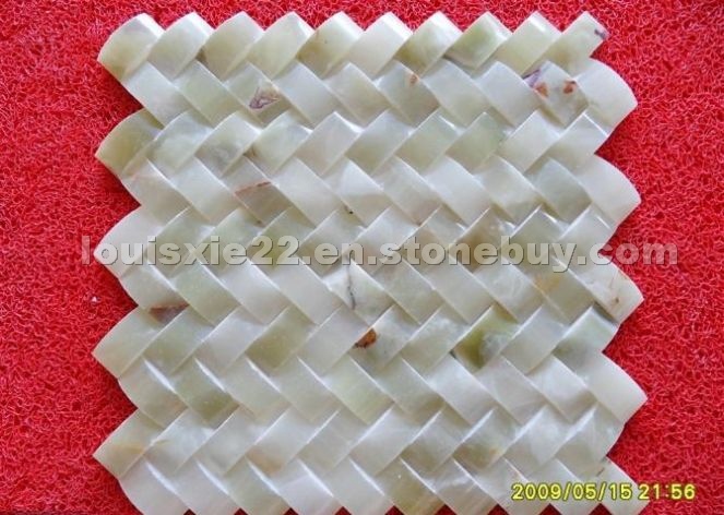 white onyx mosaic