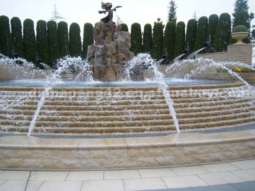 Disney land fountain