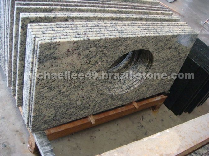 Santa Cecilia Light Granite Vanity Top