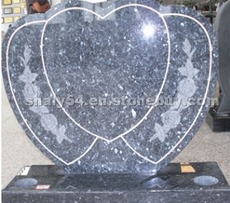 blue pearl tombstone