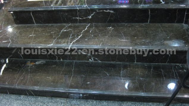 Black Marquina Stairs