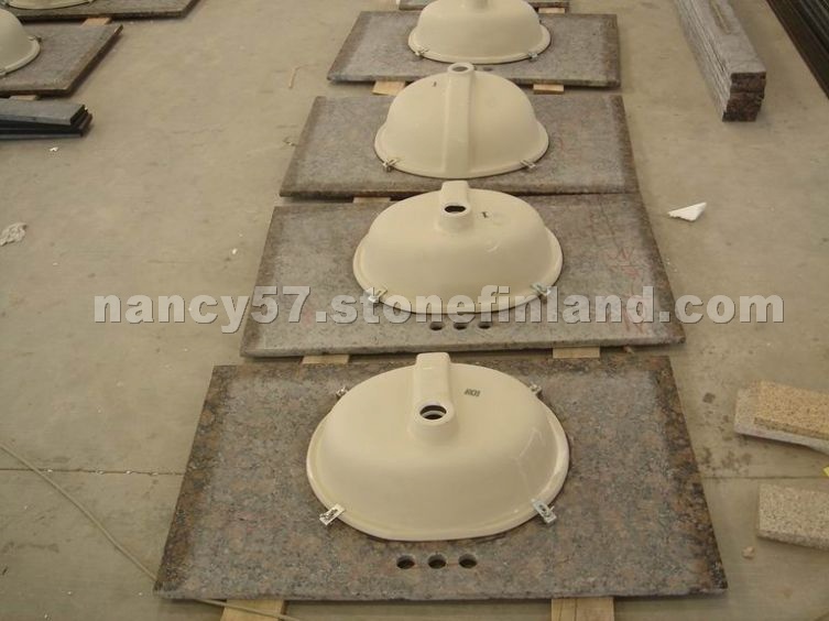 Baltic Brown Granite Vanities