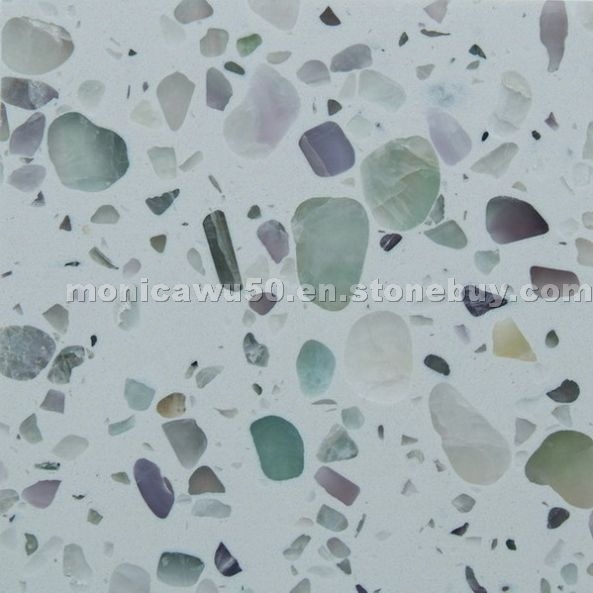 Lavender Big Grain Composite Marble - BF1057