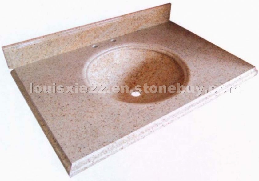 Golden Garnet Granite Vanity Top
