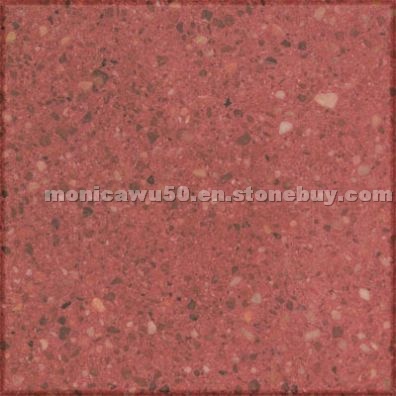 Red Composite Marble Tiles - BM0817