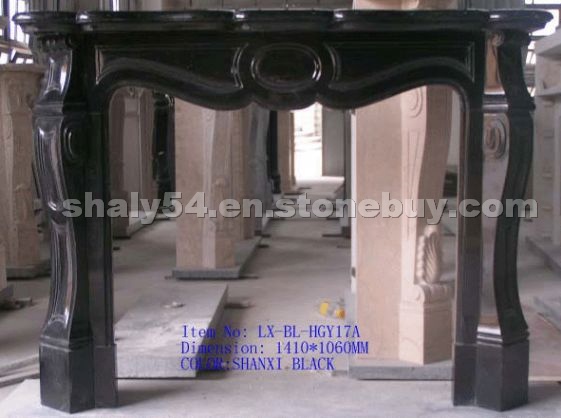 shanxi black fireplace