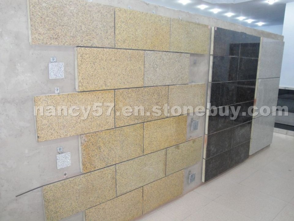 PU foaming composite granite