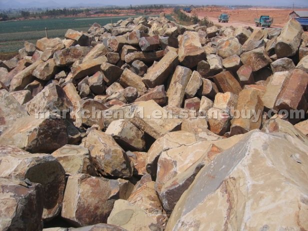 Andesite Fujian Basalt Blocks