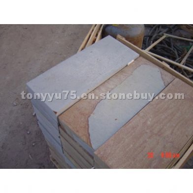 mixed color sandstone