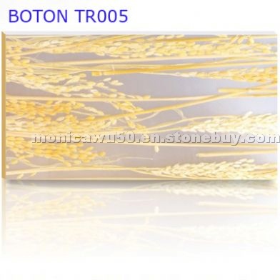 Harvest grain manmade translucent stone wall tile