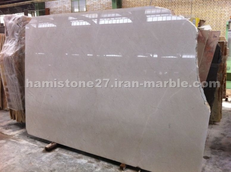 Cream marble