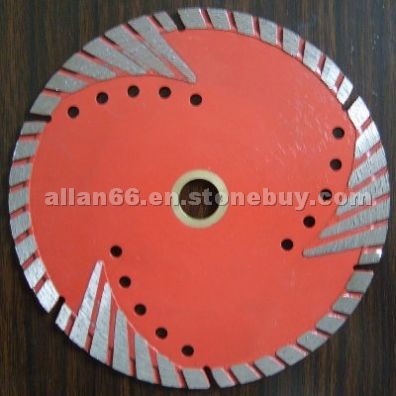 Diamond saw blade with Teeth