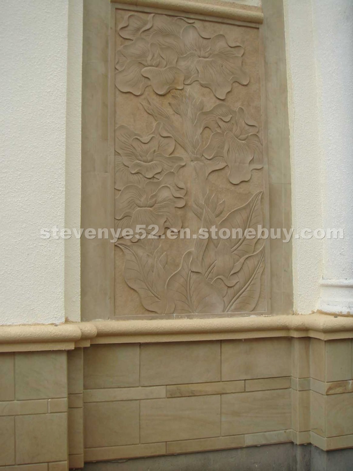 Yellow Sandstone Embossment, Etching