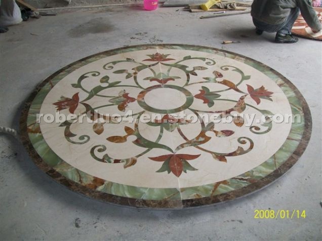 WaterJet Medallion ,Mosaic Medallion,Pattern.