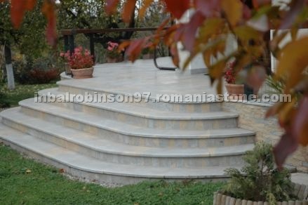 Grey Limestone Stairs - Transylvania (Karina