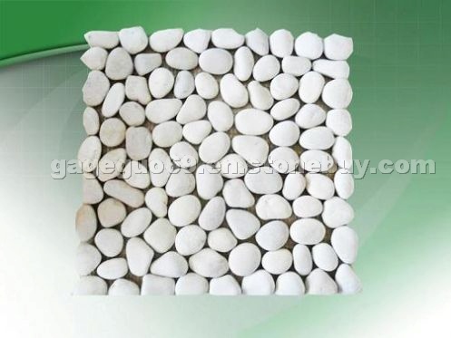 river stone mosaic