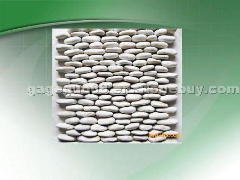 Pebble stone on mesh Pebble stone on mesh