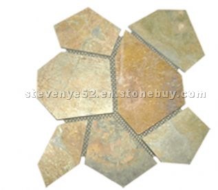 Yellow Slate Flagstone, Paving