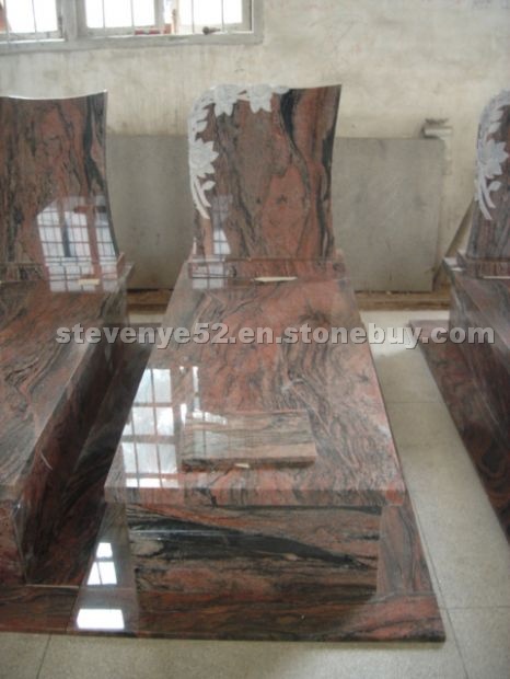 Multicolor red granite tombstone Multicolor red granite tombstone