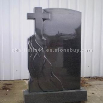 Black Granite Headstone Black Granite Headstone