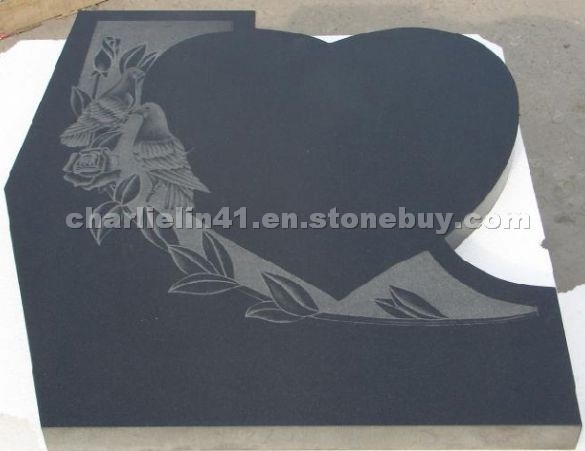 Heart Granite Headstone Heart Granite Headstone