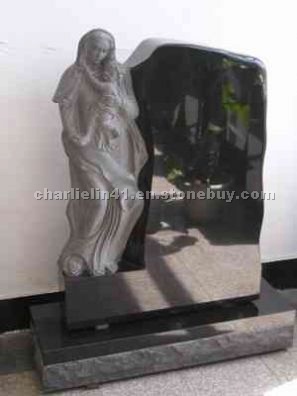 Angel Granite Headstone Angel Granite Headstone