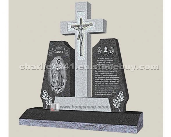 Cross Granite Headstone Cross Granite Headstone