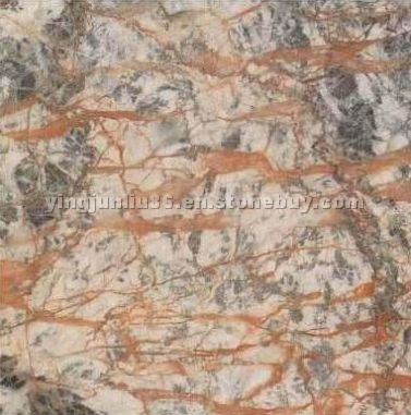 Net Red Marble
