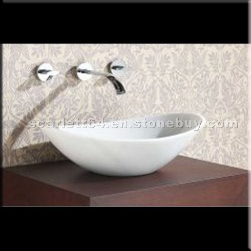 White Marble Sink