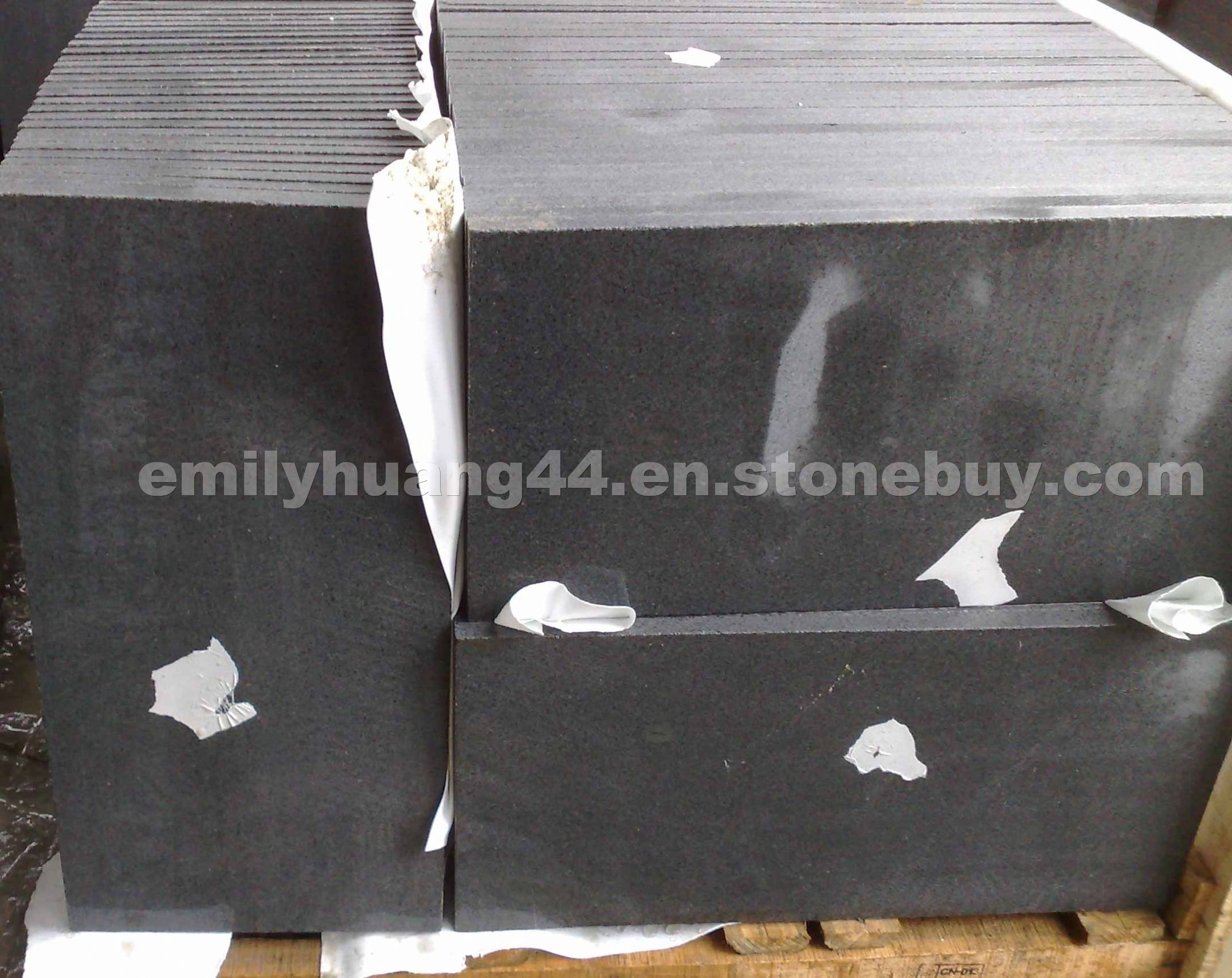 Hebei Black granite,Black Chinese Granite slab til