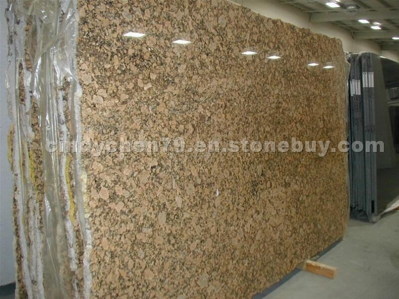 Giallo Fiorito Slabs, Brazil Granite