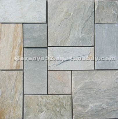 Yellow slate pattern