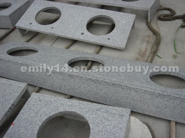 G603 Salt Pepper granite vanity top G603 Salt Pepper granite vanity top