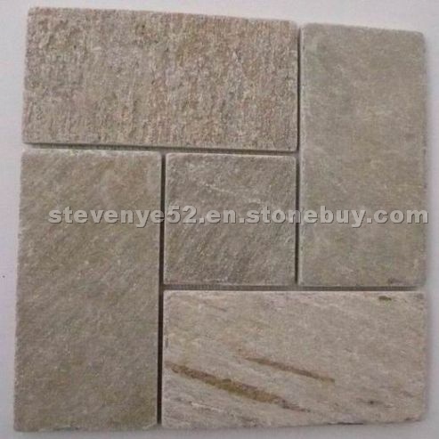 White Sand Slate Pattern