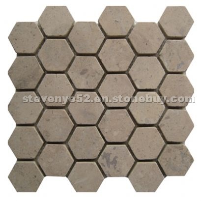 Beige Limestone mosaic 4
