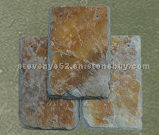 Green rust roofing slate