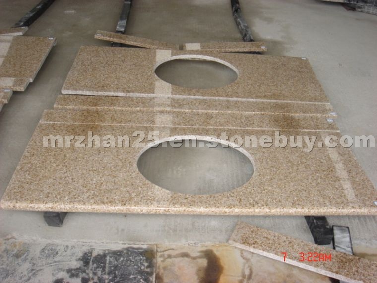 Yellow Rust Granite Vanities
