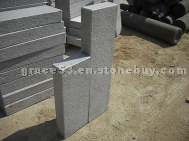 Grey Granite Pillars