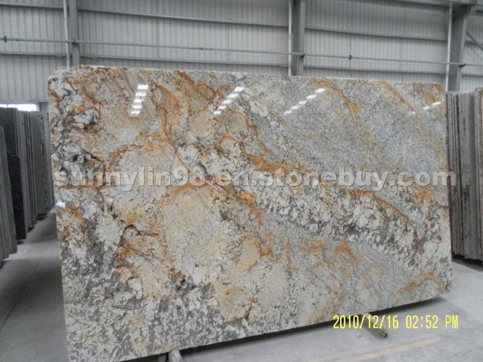 Cloudy Yellow granite