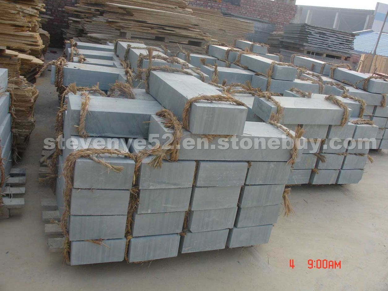 Green Sandstone China Kerb