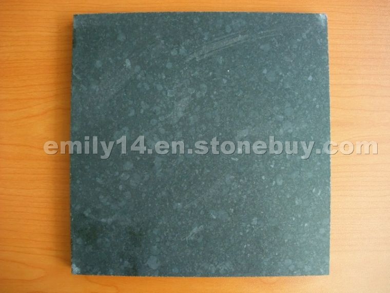 Honed basalt tile