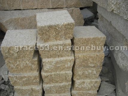 Yellow Granite Cobble Stone