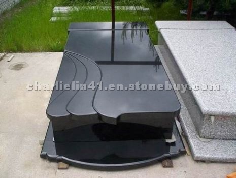 Shanxi Black Granite Tombstone Shanxi Black Granite Tombstone