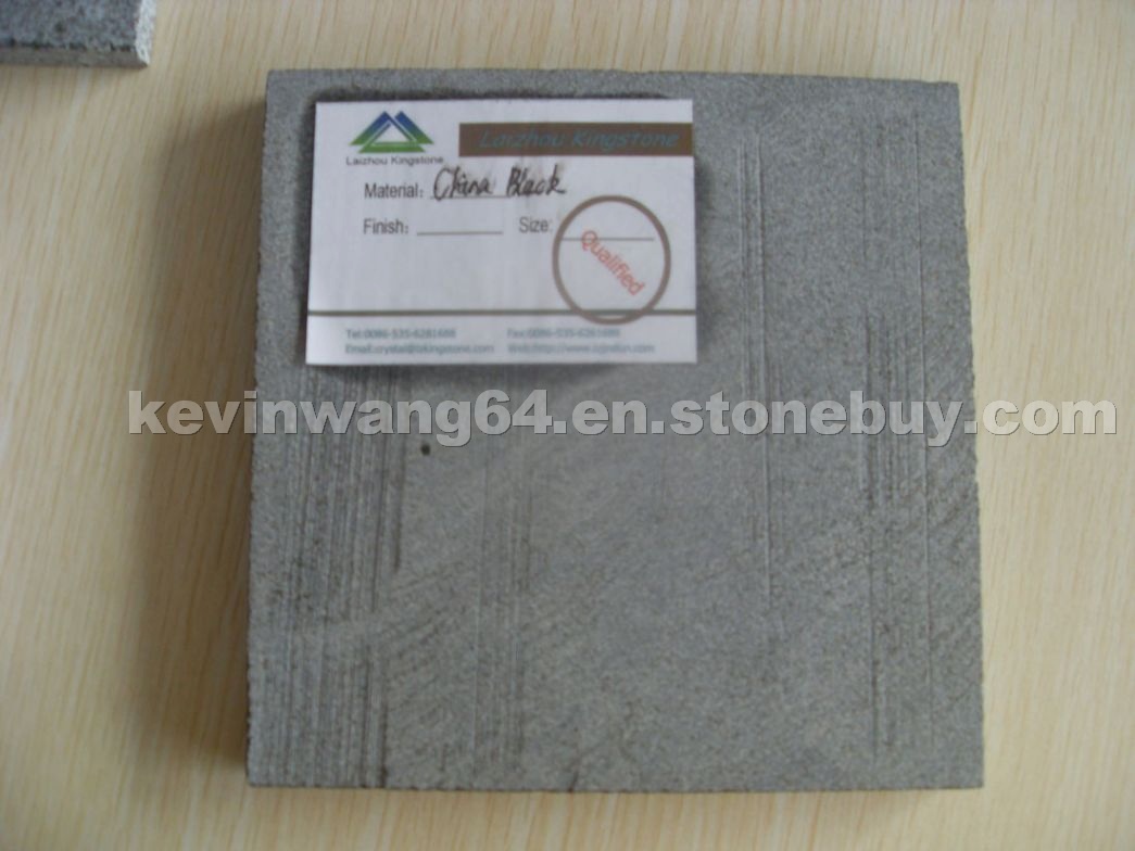 Honed China Black Granite Honed China Black Granite