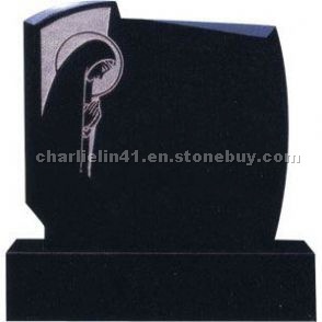 Black Granite Headstone Black Granite Headstone