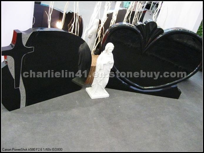 Black Granite Headstones Black Granite Headstones
