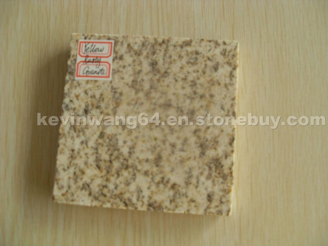 yellow granite tile