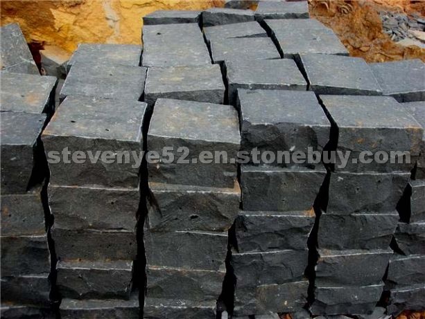 Black Basalt Cobble Stone