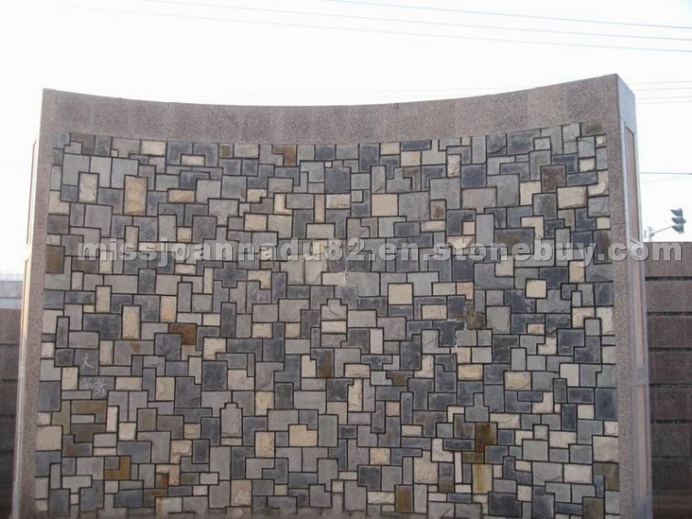 Slate stone on net