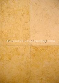 Polished limestone wall tile
